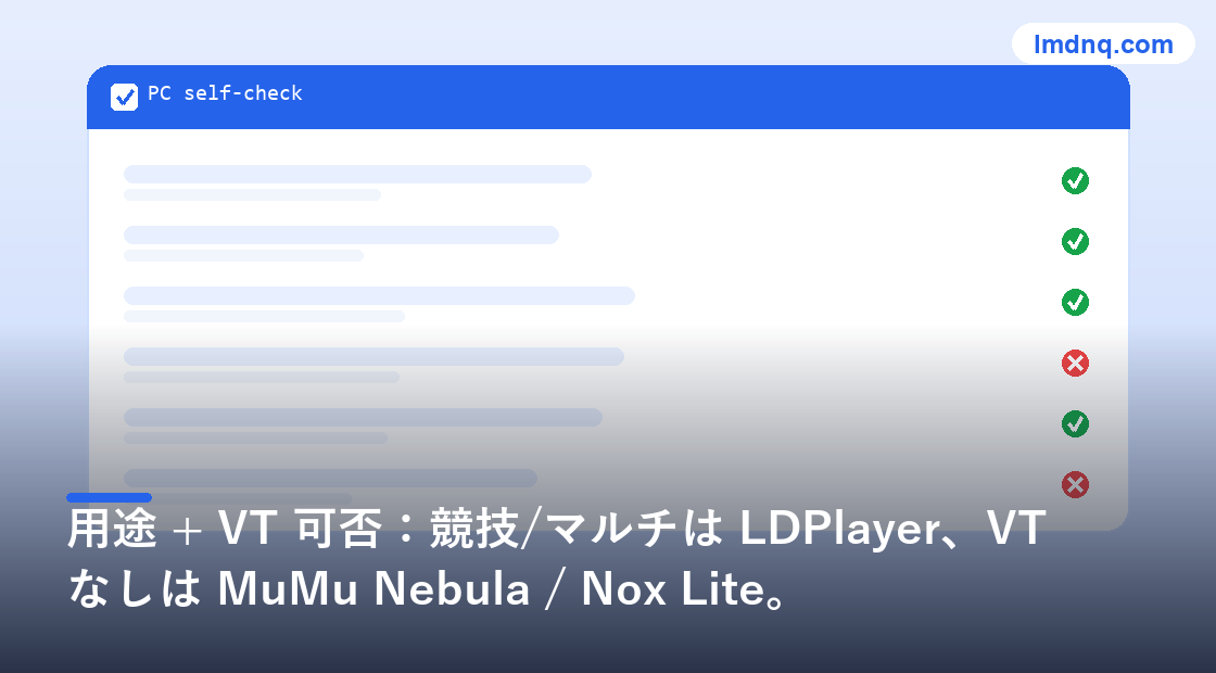 美洽 設置前セルフチェック盤の緑/赤項目の図